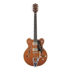 Electric Guitars Gretsch - G6620T Players Edition Nashville® Center Block Double-Cut With String-Thru Bigsby®, Filter’Tron™ Pickups, Round-Up Orange