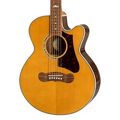 Acoustic Guitars Epiphone J-200 EC Studio Parlor - Vintage Natural