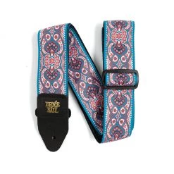 See All Ernie Ball E4666 Jacquard Strap - Pink Paisley