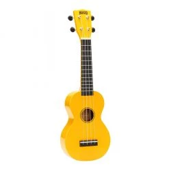 Mahalo Rainbow Soprano Ukulele - Yellow Ukuleles