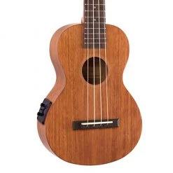 Mahalo Java Concert Ukulele With Pickup - Natural Semi Gloss Ukuleles