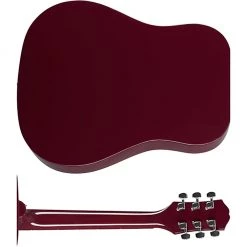 Acoustic Guitars Epiphone - Starling Square Shoulder Dreadnought Acoustic Guitar - Hot Pink Pearl