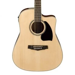 Acoustic Guitars Ibanez PF15ECE - Natural High Gloss