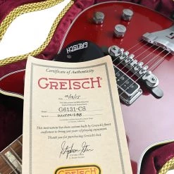 Gretsch Custom Shop G6128-R-CST 55' Duo Jet Relic - Firebird Red