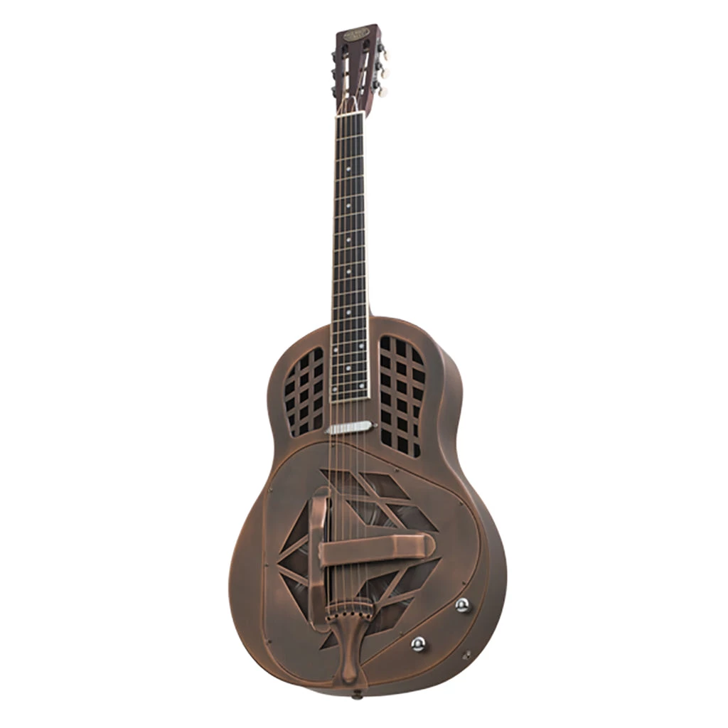 Bourbon Street - 3C-C Tricone Copper Resonator - Antique Copper Acoustic Guitars