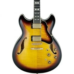 Ibanez AS153 Artcore Artstar - Antique Yellow Sunburst Electric Guitars
