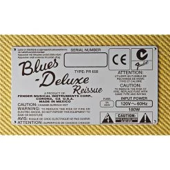 Electric Guitar Amps Fender Blues Deluxe Reissue – 40W 1X12 Combo Tube Amp