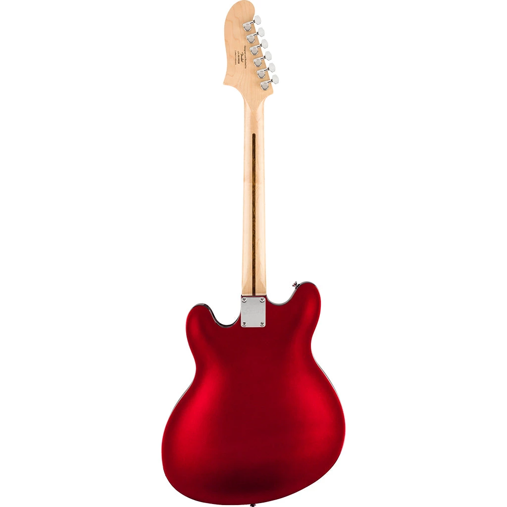 Squier - Affinity Starcaster - Candy Apple Red - Maple Fingerboard Electric Guitars