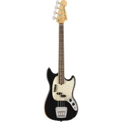 Bass Guitars Fender - JMJ Mustang Bass - Black - Rosewood Fretboard