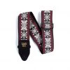See All Ernie Ball E4669 Jacquard Strap - Blackjack Red
