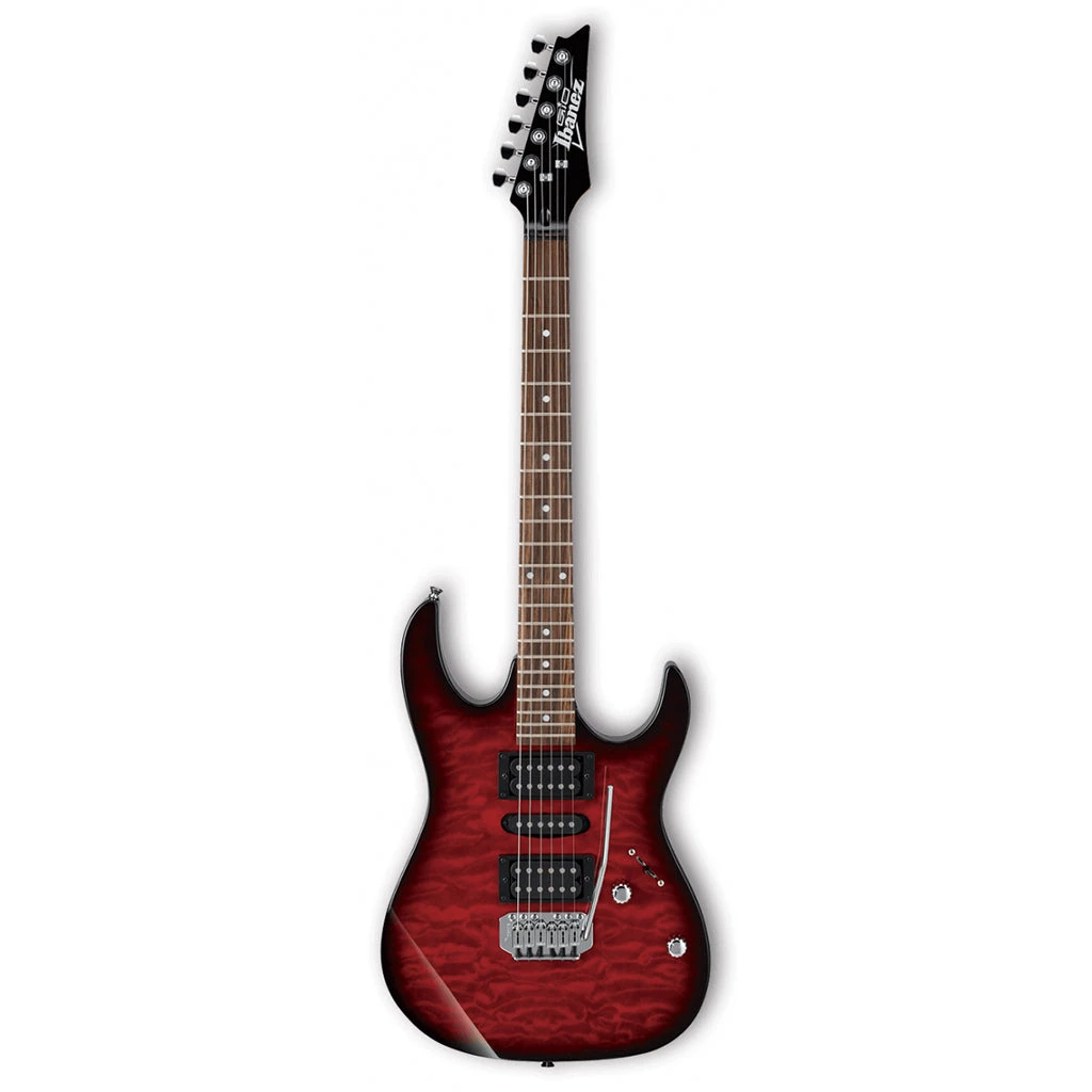 Ibanez - RX70QA - Transparent Red Burst Electric Guitars