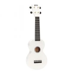 Mahalo Rainbow Soprano Ukulele - White Ukuleles