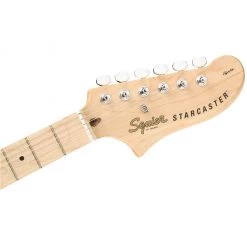 Squier Affinity Starcaster - Black - Maple Fretboard