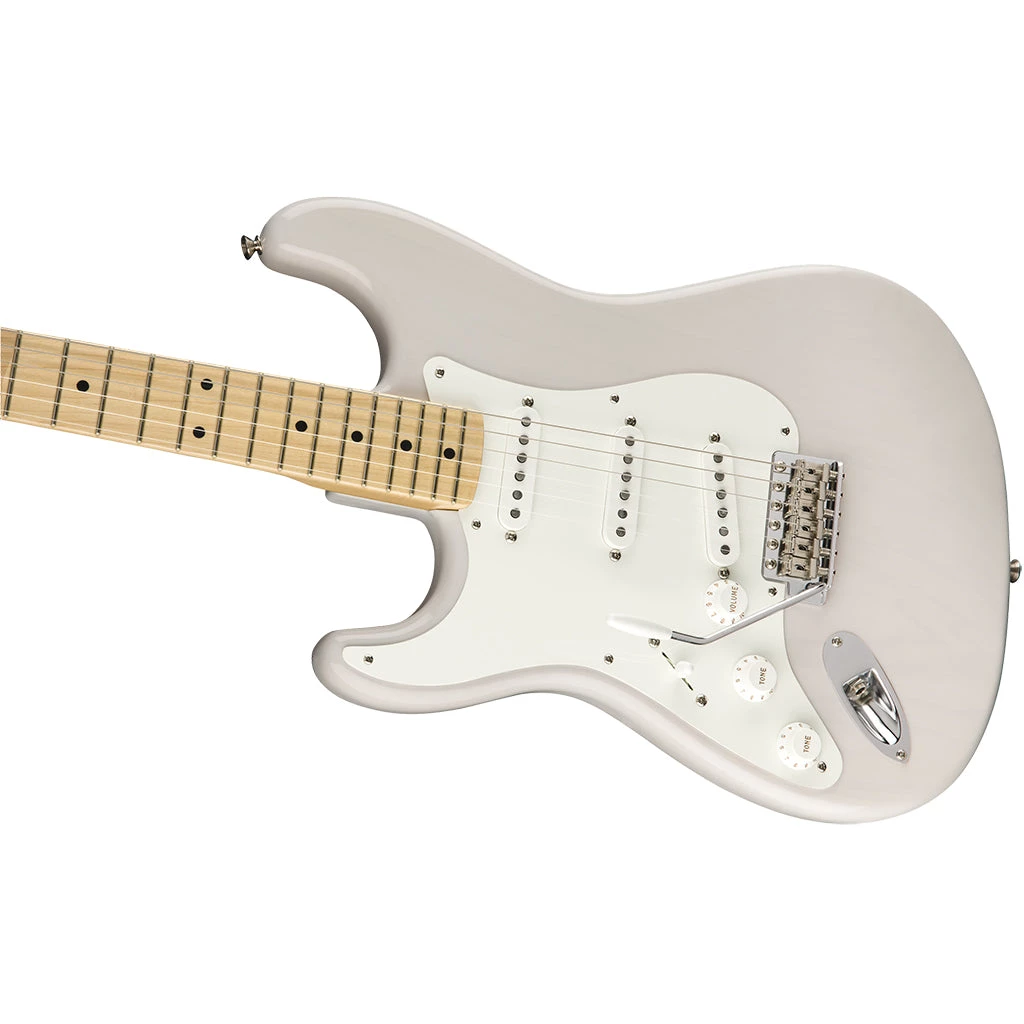 Fender American Original 50s Stratocaster Left Handed - White Blonde - Maple Neck Electric Guitars