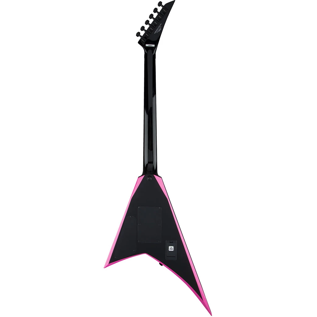 Jackson RRX24 Rhoads - Black With Pink Bevals Electric Guitars
