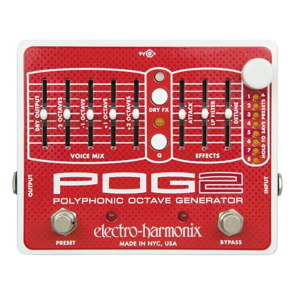 Electro Harmonix Electro-Harmonix POG 2 Polyphonic Octave Generator Pedal See All