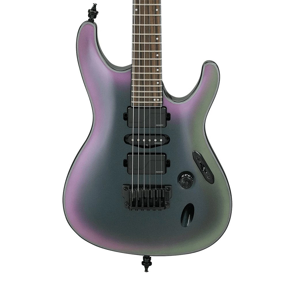 Ibanez S671ALB - Black Aurora Burst Gloss