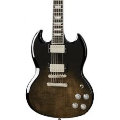 Epiphone SG Modern - Figured Trans Black Fade Electric Guitars