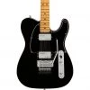 Fender - American Ultra Luxe Telecaster® Floyd Rose® HH - Maple Fingerboard - Mystic Black Electric Guitars