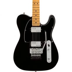 Fender - American Ultra Luxe Telecaster® Floyd Rose® HH - Maple Fingerboard - Mystic Black Electric Guitars