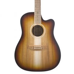 Cole Clark FL2EC-BLBL-SUN Fat Lady All Blackwood Sunburst