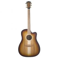 Cole Clark FL2EC-BLBL-SUN Fat Lady All Blackwood Sunburst