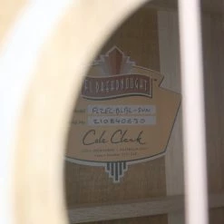 Cole Clark FL2EC-BLBL-SUN Fat Lady All Blackwood Sunburst