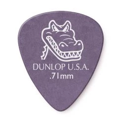 Jim Dunlop Dunlop JP771 - 0.71mm Gator Grip Picks 12pk See All