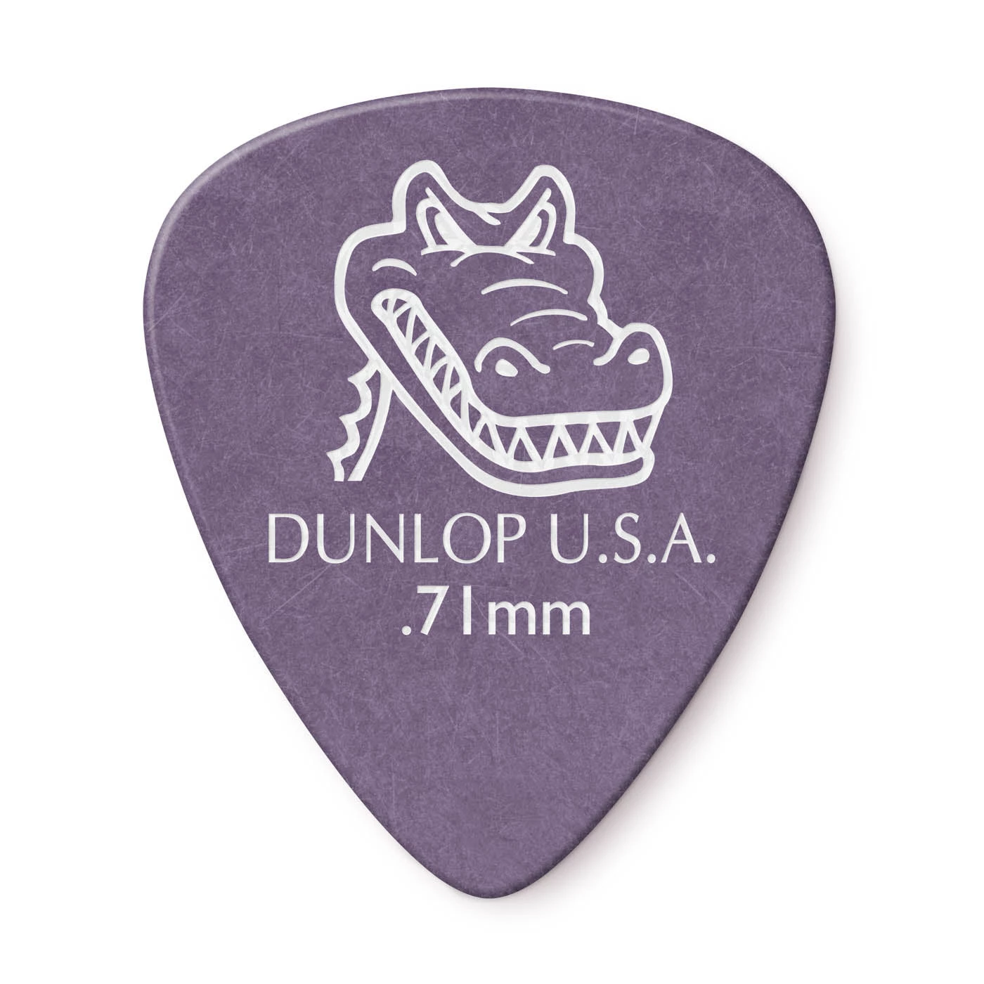 Jim Dunlop Dunlop JP771 - 0.71mm Gator Grip Picks 12pk See All