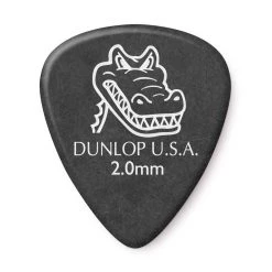 Jim Dunlop See All Dunlop JP720- 2.0mm Gator Grip Picks 12pk