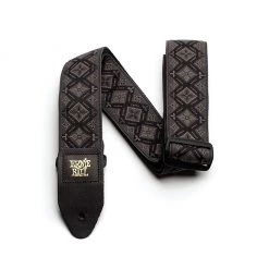 Ernie Ball E4093 Jacquard Strap - Regal Black See All