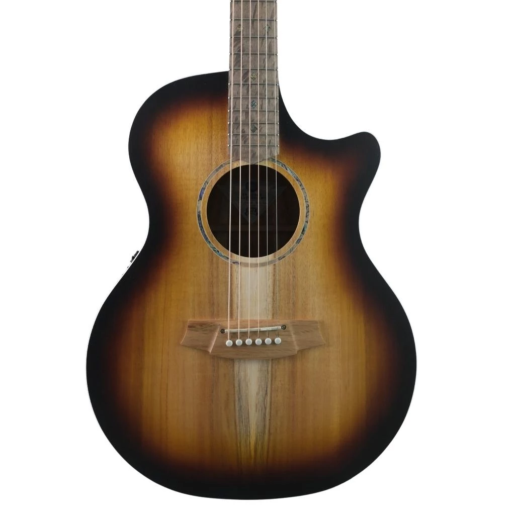 Cole Clark AN2 Grand Auditorium - All Blackwood - Sunburst
