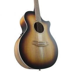 Cole Clark AN2 Grand Auditorium - All Blackwood - Sunburst