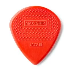 Jim Dunlop Dunlop JPP113N - 1.38mm Max Grip Nylon Jazz III Picks 6pk
