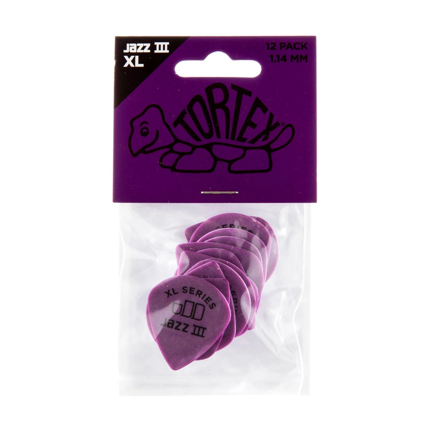 Jim Dunlop See All Dunlop JPT414 - 1.14mm Tortex Jazz III XL Picks 12pk