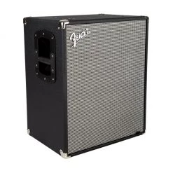 Fender Rumble 210 V3 - 700W 2x10 8ohm Bass Speaker Cabinet - Silver/Black Bass Guitar Amps