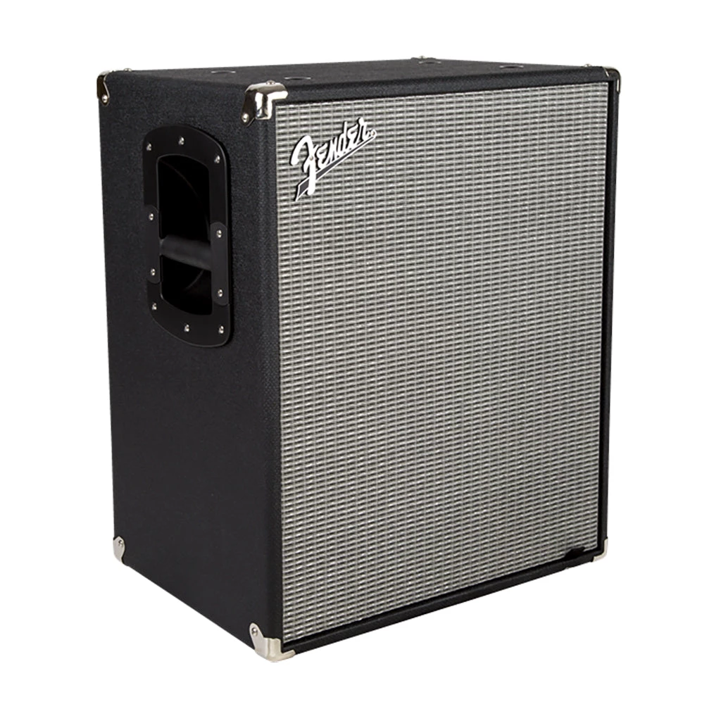 Fender Rumble 210 V3 - 700W 2x10 8ohm Bass Speaker Cabinet - Silver/Black Bass Guitar Amps