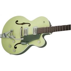 Electric Guitars Gretsch G6118T-SGR Players Edition Anniversary - 2 Tone Smoke Green