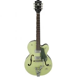 Electric Guitars Gretsch G6118T-SGR Players Edition Anniversary - 2 Tone Smoke Green