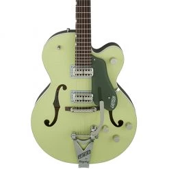 Electric Guitars Gretsch G6118T-SGR Players Edition Anniversary - 2 Tone Smoke Green