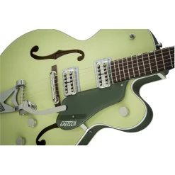 Electric Guitars Gretsch G6118T-SGR Players Edition Anniversary - 2 Tone Smoke Green