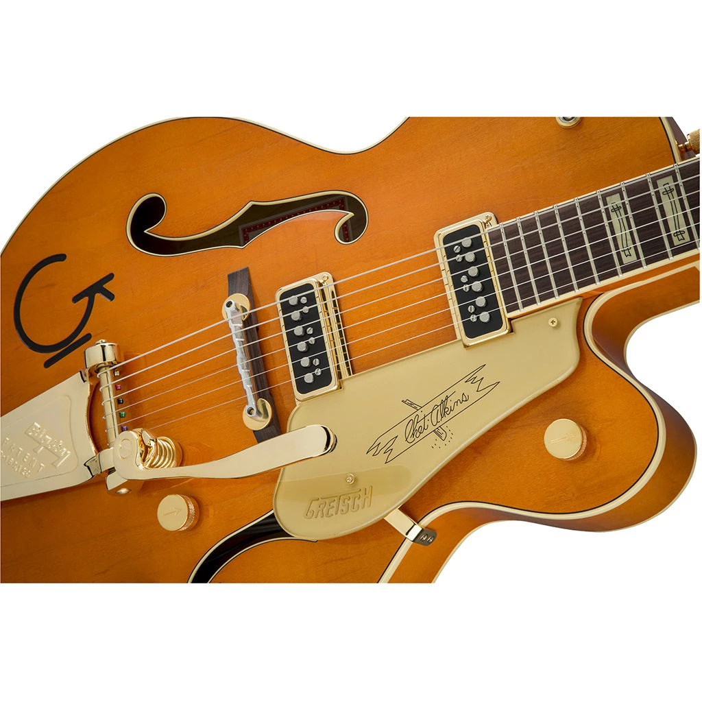 Gretsch G6120T-55 Chet Atkins - Orange Stain Electric Guitars