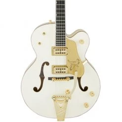Electric Guitars Gretsch G6136T-59 Vintage Select 59' White Falcon - White