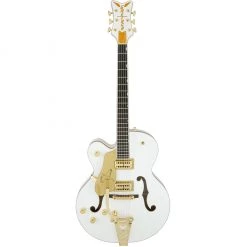 Electric Guitars Gretsch G6136T-LH Left Handed Players Edition White Falcon