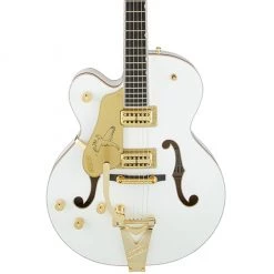 Electric Guitars Gretsch G6136T-LH Left Handed Players Edition White Falcon