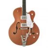 Gretsch - G6136T Limited Edition Falcon™ With Bigsby® - Ebony Fingerboard - Two-Tone Copper/Sahara Metallic