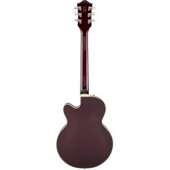 Gretsch G6659TFM Players Edition Broadkaster Junior - Tiger Flame Maple Dark Cherry Stain