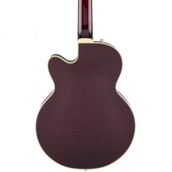 Gretsch G6659TFM Players Edition Broadkaster Junior - Tiger Flame Maple Dark Cherry Stain