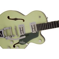 Gretsch G6659T-SGR Broadkaster Junior - 2 Tone Smoke Green Electric Guitars