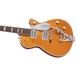 Electric Guitars Gretsch - G6129T-89 Vintage Select ‘89 Sparkle Jet™ With Bigsby® - Rosewood Fingerboard - Gold Sparkle
